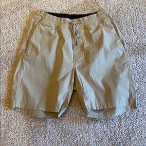 Lululemon 9 inch casual khaki shorts